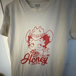 Kids Beige T-Shirt with Red Graphic